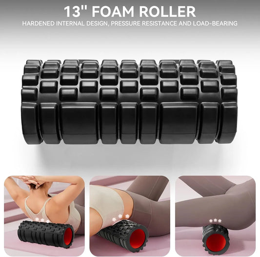 5 in 1 Foam Roller Set for Muscle Massage